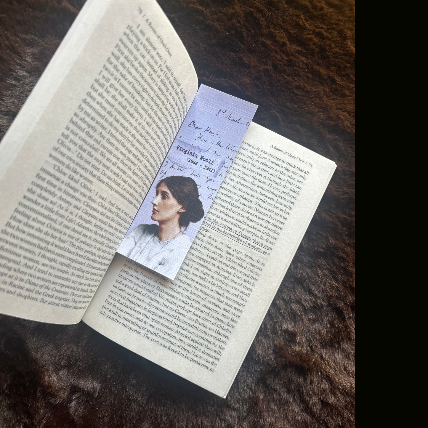 Classic Author manuscript Bookmark Set (set of 6 bookmarks) | 15cm x5 cm | archival linen textured paper